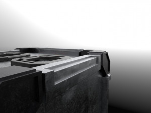 sci-fic box 3D 模型