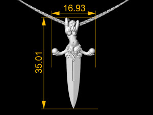 jewellery pendant 3D प्रिंट मॉडल