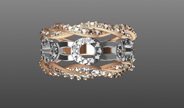 jewellery 3D 打印模型 .c4d .max .obj .3ds .fbx .stl .blend 