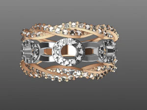 perhiasan Model Cetak 3D