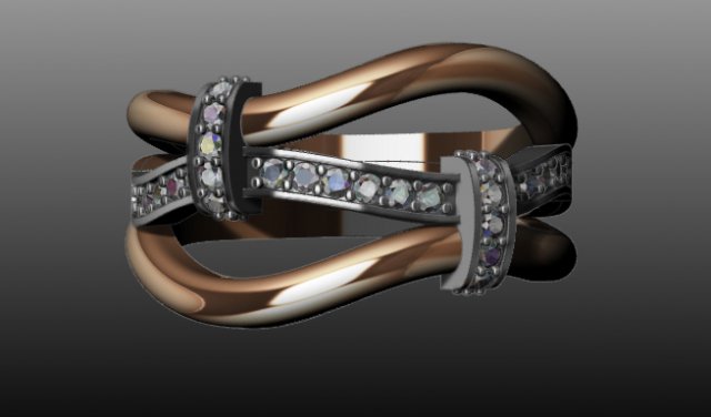 jewellery 3D 打印模型 .c4d .max .obj .3ds .fbx .stl .blend 