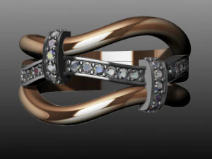 ジュエリー 3Dプリントモデル