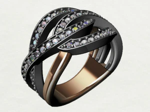 ジュエリー 3Dプリントモデル