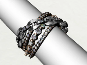 首饰 3D 打印模型