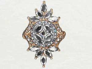jewellery-wholesale-41 ring 3D Print Model