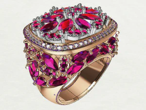 jewellery-wholesale-41 ring 3D Print Model