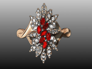 jewellery-wholesale-41 ring 3D Принт Модель