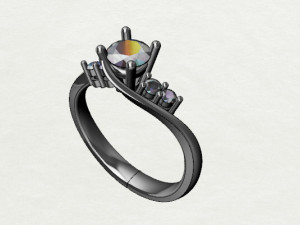 jewellery-wholesale-41 ring 3D Принт Модель