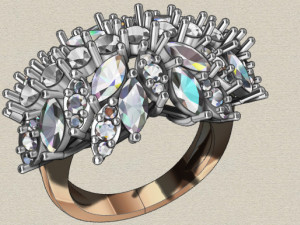 jewellery-wholesale-41 ring 3D Принт Модель