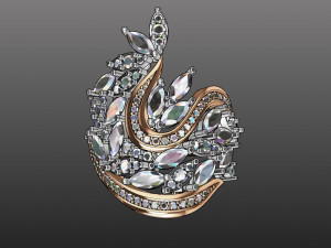 jewellery-wholesale-41 ring 3D Принт Модель