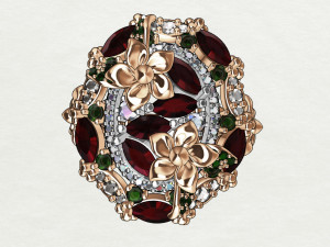 jewellery-wholesale-41 ring 3D Принт Модель