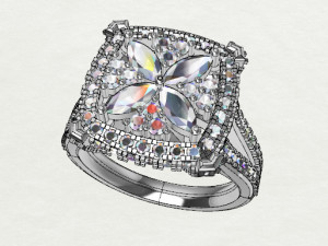 jewellery-wholesale-41 ring 3D Принт Модель
