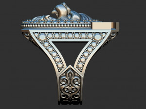ring of the king Modello di stampa 3D