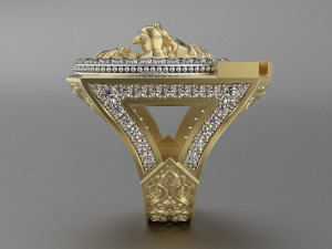 ring of the king Modello di stampa 3D