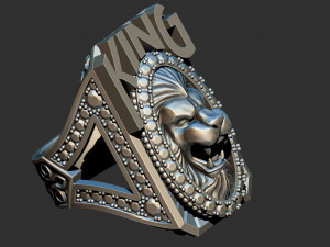 ring of the king Modello di stampa 3D
