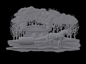 horse 3D Print Model