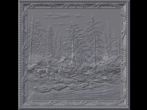 hunting theme 3D-printmodel