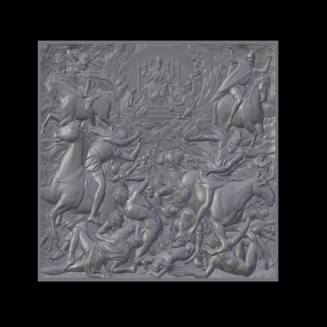 apocalipsis 3D Baskı Modeli .c4d .max .obj .3ds .fbx .stl .blend 