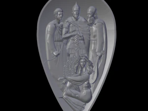 osnovateli kieva 3D Print Model