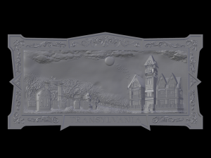 transilvania 3D Print Model