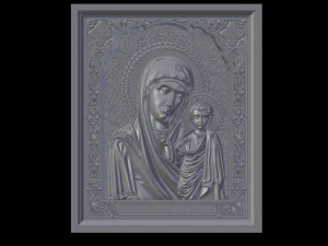 ikona bozhiey materi 3D Print Model