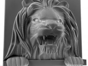 lionstatue 3D मॉडल