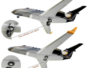 airplanephenom-300 Modelo 3D