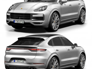Porsche Cayenne 2022 3D 모델