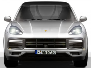 Porsche Cayenne 2022 3D 모델