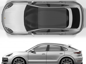Porsche Cayenne 2022 3D 모델
