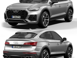 Audi SQ5 Sportback 3D 모델