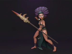 캐릭터 네이티브 3D 모델