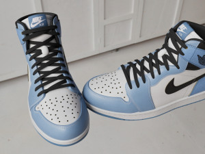 AirJordan 1 Retro HighOG Color Blue 3D Model
