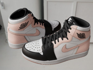 AirJordan 1 Retro HighOG Color Pink Girl 3D Model