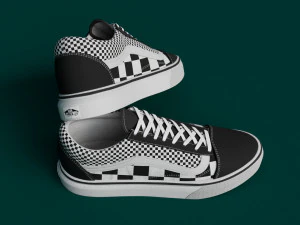 VansOldSkool CheckerChiliPepper CG Textures