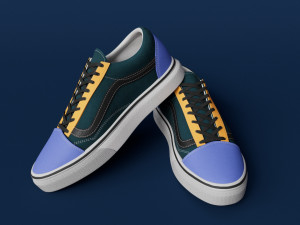 Vans OldSkool Mix Match Model 3D 모델