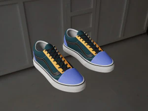 Vans OldSkool Mix Match Model 3D Model