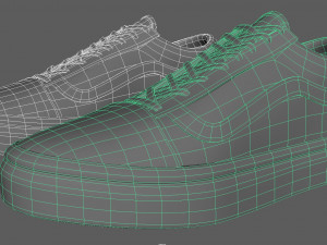 Vans OldSkool Mix Match Model 3D 모델