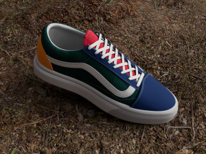 Shose Vans OldSkool YACHTCLUB Modèle 3D