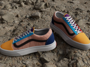 VansVaultOld Skool Multicolor Shose Modèle 3D