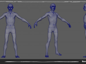 Stylized SlaveMan Anatomy Game 3D Model