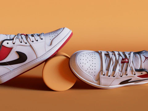 Shoes GymRedWhite Jodan 3D Model