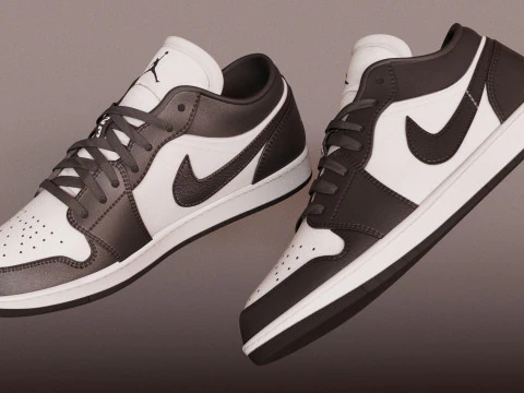 Nike Jordan Low Panda 3D Model