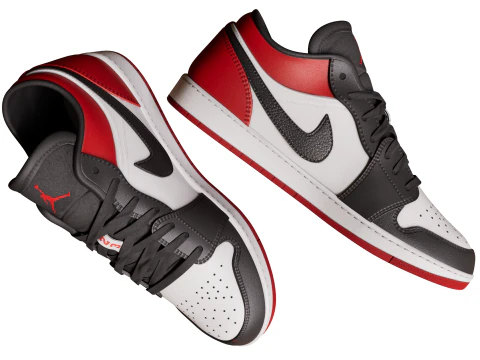 Low BlackToe Shoes 3D Model