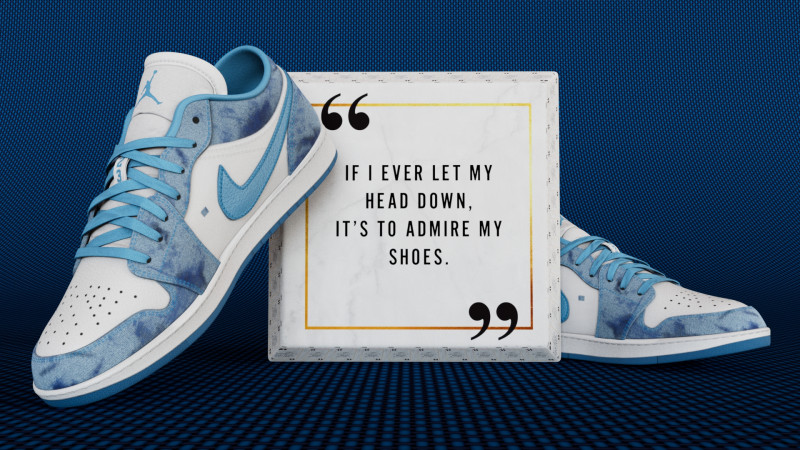 Кроссовки из денима с низкой потертостью 3D Модель .c4d .max .obj .3ds .fbx .stl .blend