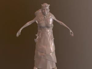 baba yaga 3D Model