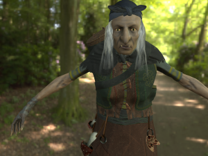 baba yaga 3D Model