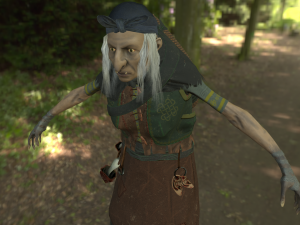 baba yaga 3D Model