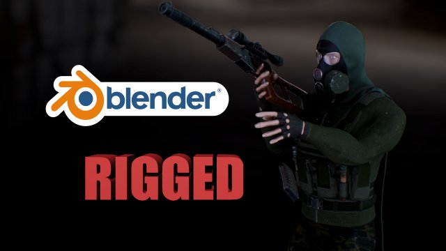 stalker 3D Model .c4d .max .obj .3ds .fbx .stl .blend 