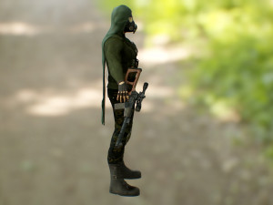 stalker 3D Model